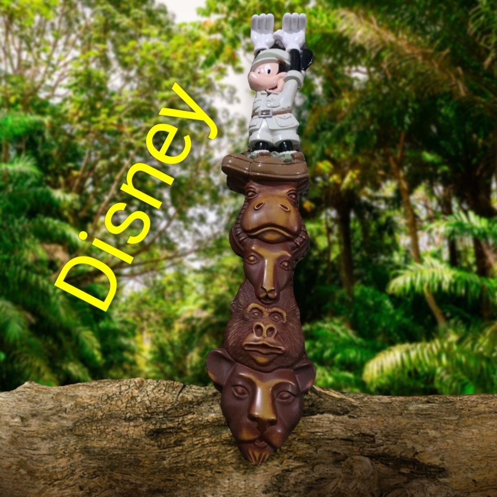 Disney Safari Mickey Mouse Back Scratcher 15" Animal Kingdom Souvenir Safari